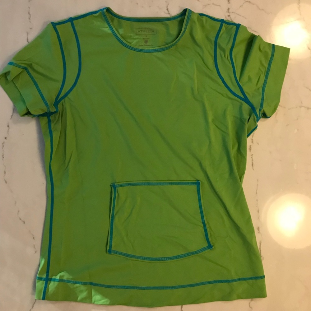 Athleta Short Sleeve Workout Tee